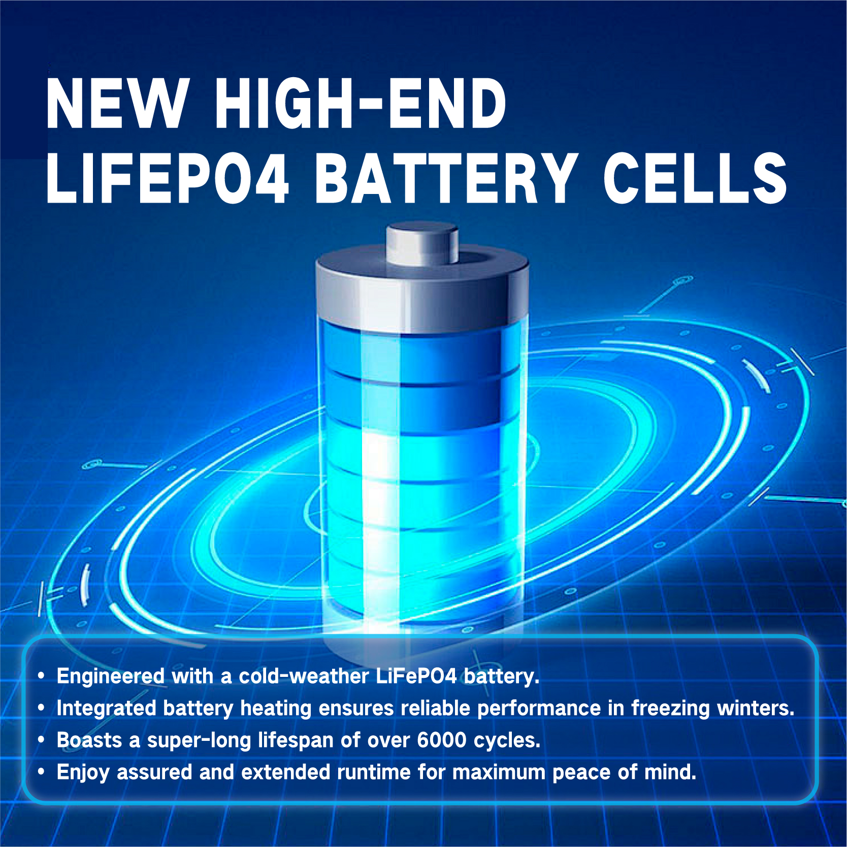 Solar Lithium Battery LFP 12V 25AH