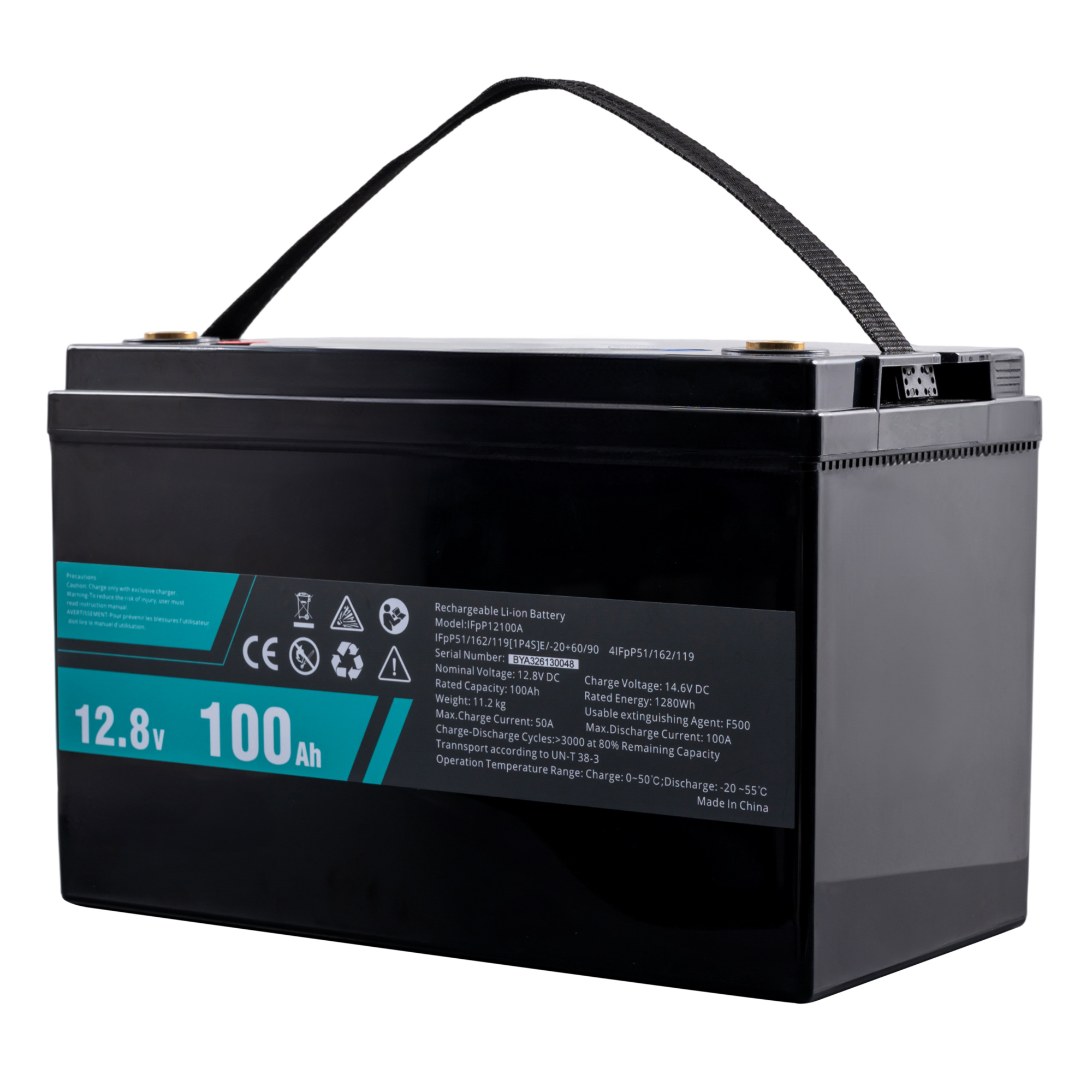 Lithium Battery JCP-12V100AH