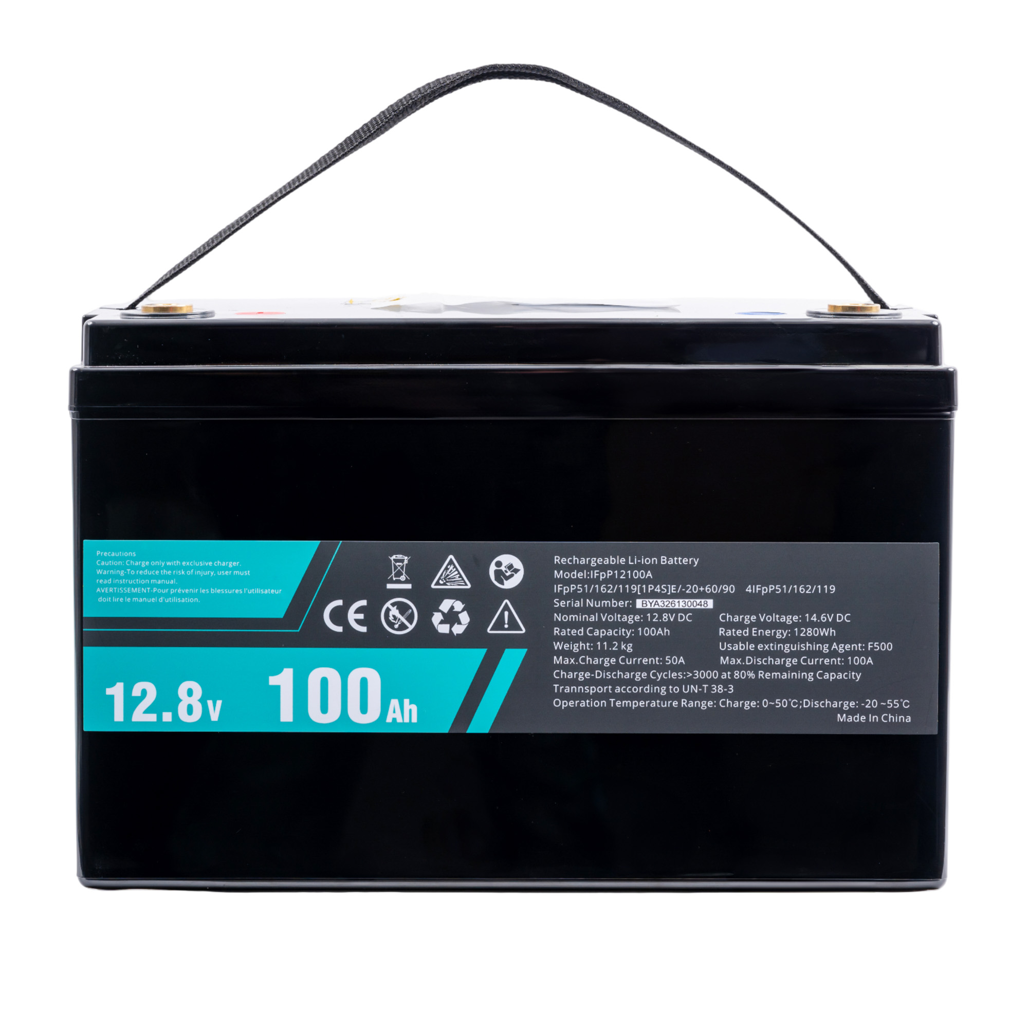 Lithium Battery JCP-12V100AH